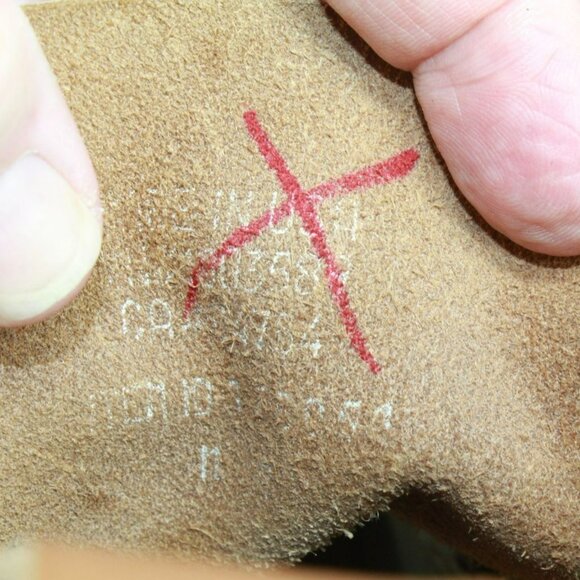 LL Bean Brown Leather Lace Up Round Toe Unlined Ankle Duck Boots Size 9 M - Picture 8 of 10